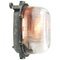 Vintage Industrial Glass Sconce, Image 1