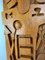 Cor Trillen, Arma Christi, arte religioso, años 60, madera tallada, Imagen 10