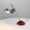 Red T395 Table Lamp by Robert Sonneman for Luci Italia, 1970s 3