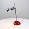 Red T395 Table Lamp by Robert Sonneman for Luci Italia, 1970s, Image 2