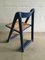 Mid-Century Italian Modern Folding Chairs by Aldo Jacober & Pierangela Daniello Trieste for Alberto Bazzani, 1966, Set of 4, Image 6