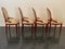 Art Deco Lacquered Tea Chairs, Set of 4, Image 4