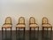 Art Deco Lacquered Tea Chairs, Set of 4, Image 1