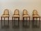 Art Deco Lacquered Tea Chairs, Set of 4 3