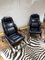 Black Lounge Chairs, Set of 2 10