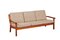 Danish Sofa and Lounge Chair in Teak by Juul Kristensen from Glostrup, 1960s, Set of 2 2