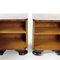 Art Deco Bedside Tables in Walnut, Czechoslovakia, 1940s, Set of 2 12