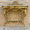 Mid-Century Italian Marble Top & Bronze Console, Image 4