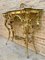 Mid-Century Italian Marble Top & Bronze Console, Image 6