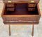 Early 20th Century Walnut & Leather Secretary Desk, Image 12