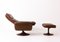 DS-50 Lounge Chair & Ottoman from de Sede, 1970s, Set of 2 1