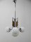 Functionalist Wood & Chrome Chandelier, 1940s, Image 10