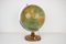 Mid-Century Light Glass Globe With Wooden Base by Paul Rath, 1950s 4