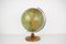 Mid-Century Light Glass Globe With Wooden Base by Paul Rath, 1950s 2