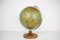 Mid-Century Light Glass Globe With Wooden Base by Paul Rath, 1950s 7