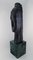Escultura grande de bronce de Amedeo Clemente Modigliani, Imagen 5