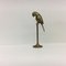 Vintage Hollywood Regency Brass Parrot on Stick Statue, 1970s 10