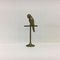 Vintage Hollywood Regency Brass Parrot on Stick Statue, 1970s 11