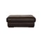 Dark Brown Leather Fjord Stool from Calia 5