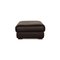 Dark Brown Leather Fjord Stool from Calia 8