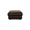 Dark Brown Leather Fjord Stool from Calia, Image 8