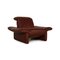 Burgundy Leather Elena Armchair from Koinor 1