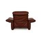 Burgundy Leather Elena Armchair from Koinor 8