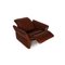 Burgundy Leather Elena Armchair from Koinor 3