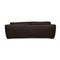 Dark Brown Leather Fjord Three Seater Couch from Calia 9