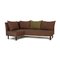 Brown Fabric Taipei Sofa Set & Pouf from Franz, Set of 2 8