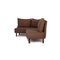 Brown Fabric Taipei Sofa Set & Pouf from Franz, Set of 2, Image 11