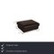 Dark Brown Leather Fjord Three Seater & Ottoman from Calia, Set of 2, Image 3