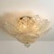 Murano Glass Flush Mount by Barovier & Toso, Italy 10