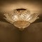 Murano Glas Deckenlampe von Barovier & Toso, Italien 3