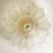 Murano Glass Flush Mount by Barovier & Toso, Italy 4