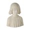 19th Century Renaissance Style White Marble Bust, Italy 1