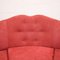 Orangefarbenes 3-Sitzer Sofa, 1950er 3