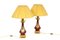 Table Lamps in Porcelain and Bronze by Madeleine Castaing, 1880s, Set of 2, Image 1