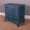 English Painted Serpentine Commode 2