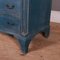 English Painted Serpentine Commode 3
