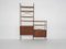 Teak and Metal Wall Unit from WHB Sweden, 1960s, Set of 8 1