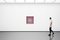 Natalia Roman, Grey Tile Over Strawberry Field, 2022, acrilico su carta da acquerello, Immagine 5