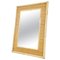 Mid-Century Bamboo Mirror by Dal Vera, 1960s, Image 1