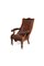 William Iv Rosewood Library Armchair, Image 1