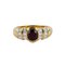 Anillo de oro con rubí y diamantes de Moraglione, Imagen 3