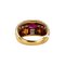 Gold Ring With Ruby & Diamonds 5