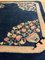 Tappeto floreale blu fatto a mano, Cina, XX secolo, Immagine 8