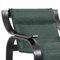 Green Fabric Woodline Armchair by Marco Zanuso for Cassina 4