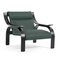Green Fabric Woodline Armchair by Marco Zanuso for Cassina, Image 3
