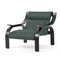 Green Fabric Woodline Armchair by Marco Zanuso for Cassina 2